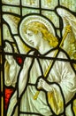 Angel Gabriel Stained Glass Window