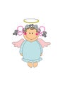 Angel girl Royalty Free Stock Photo