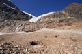 Angel Glacier with Ice Cave Royalty Free Stock Photo