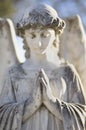 Angel Gravestone Royalty Free Stock Photo
