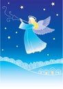 Angel greeting card