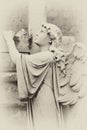 Angel Headstone, Christ Church, Warminster, Wiltshire, United Kingdom