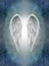 Angel healing book cover design