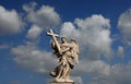 Angel with Holy Cross Royalty Free Stock Photo