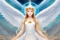 Angel incarnate, angel girl.