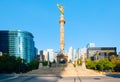 The Angel of Independence at Paseo de la Reforma in Mexico City Royalty Free Stock Photo