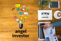 angel investor Royalty Free Stock Photo