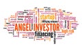 Angel investor concept