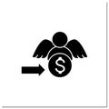 Angel investors glyph icon