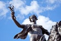 Angel of Justice buckingham palace, London, UK Royalty Free Stock Photo