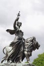 Angel of Justice - one of Victoria Memorial statue