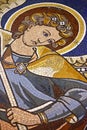 The Angel of Kaiser-Wilhelm-Gedachtniskirche, mosaic, Berlin Royalty Free Stock Photo