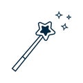 angel magic wand. Vector illustration decorative design