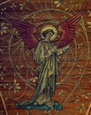 Angel making music (painting)