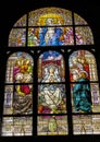 Angel Mary Assumption Stained Glass Saint Mary Basilica Phoenix Arizona