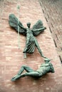 Angel Michael versus Lucifer Royalty Free Stock Photo