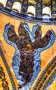 Angel Mosaic Dome Hagia Sophia Basilica Istanbul Turkey
