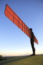 Angel of the North at Sunset