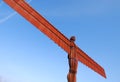 Angel of the North view Royalty Free Stock Photo