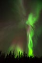 Angel of Northern Lights Royalty Free Stock Photo