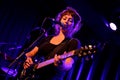 Angel Olsen (folk and indie rock singer and guitarist) performs at Apolo venue