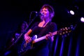 Angel Olsen (folk and indie rock singer and guitarist) performs at Apolo venue