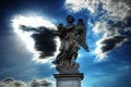 Angel over the Ponte Sant'Angelo (Rome)