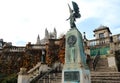 The Angel of Peace Statue, Parade gardens Bath England