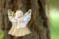 Angel play Royalty Free Stock Photo