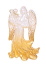 Angel playing the harp Decoration Royalty Free Stock Photo