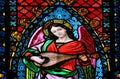 Angel playing instrument