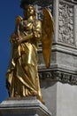 Angel pray. Royalty Free Stock Photo