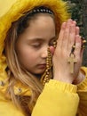 Angel in prayer 3 Royalty Free Stock Photo