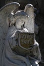 Angel in Recoleta Cemetery.