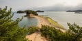 Angel road in shodoshima island Royalty Free Stock Photo