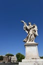 Angel`s bridge, Rome, Italy. Bridge of Angels in Rome