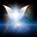 Angel`s star Royalty Free Stock Photo