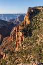 Angel`s Window North Rim Grand Canyon Royalty Free Stock Photo