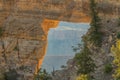 Angel`s Window Scenic North Rim Grand Canyon Royalty Free Stock Photo