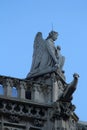 Angel, Saint-Jacques Tower, Paris Royalty Free Stock Photo