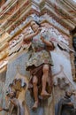 Angel in San Xavier del Bac Mission Royalty Free Stock Photo