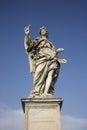 Angel sculpture in Rome, Italy. Royalty Free Stock Photo