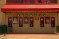 Angel Stadium ticket windows, Anaheim, California