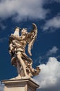 Angel statue above the sky