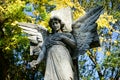 Angel Statue Cemetery Royalty Free Stock Photo