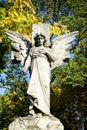 Angel Statue Cemetery Royalty Free Stock Photo