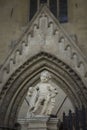 Angel statue in christian church, Alba Iulia, Romania