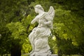 Angel statue in the garden Royalty Free Stock Photo
