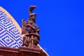 Angel of the San agustin church in queretaro city I Royalty Free Stock Photo