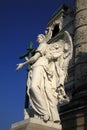 Angel statue of Karlskirche church in Vienna, Austria Royalty Free Stock Photo